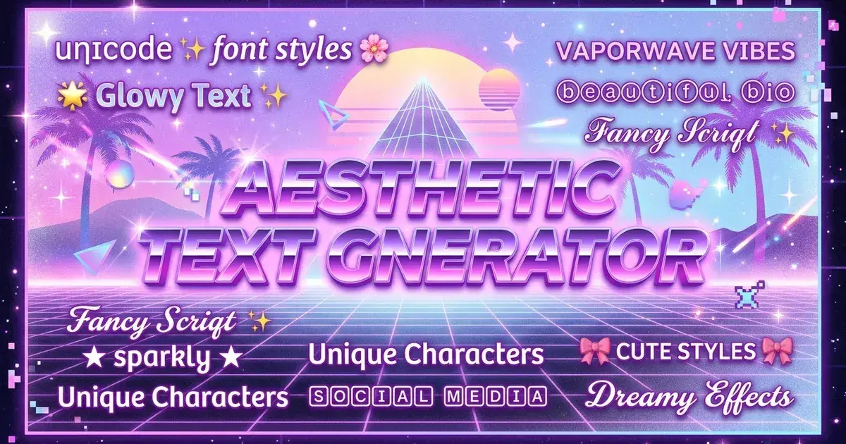 Guía Completa de Letras Aesthetic y Fuentes Pequeñas para Redes Sociales: Personaliza tu Biografía